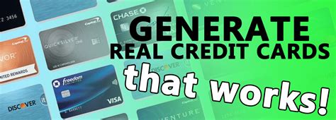 smart credit card generator|free credit cards that work with money.